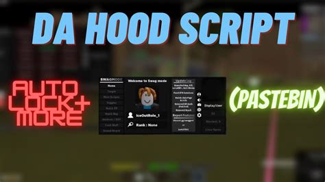 Search Roblox Da Hood Auto Farm Script Pastebin. . Da hood script pastebin youtube
